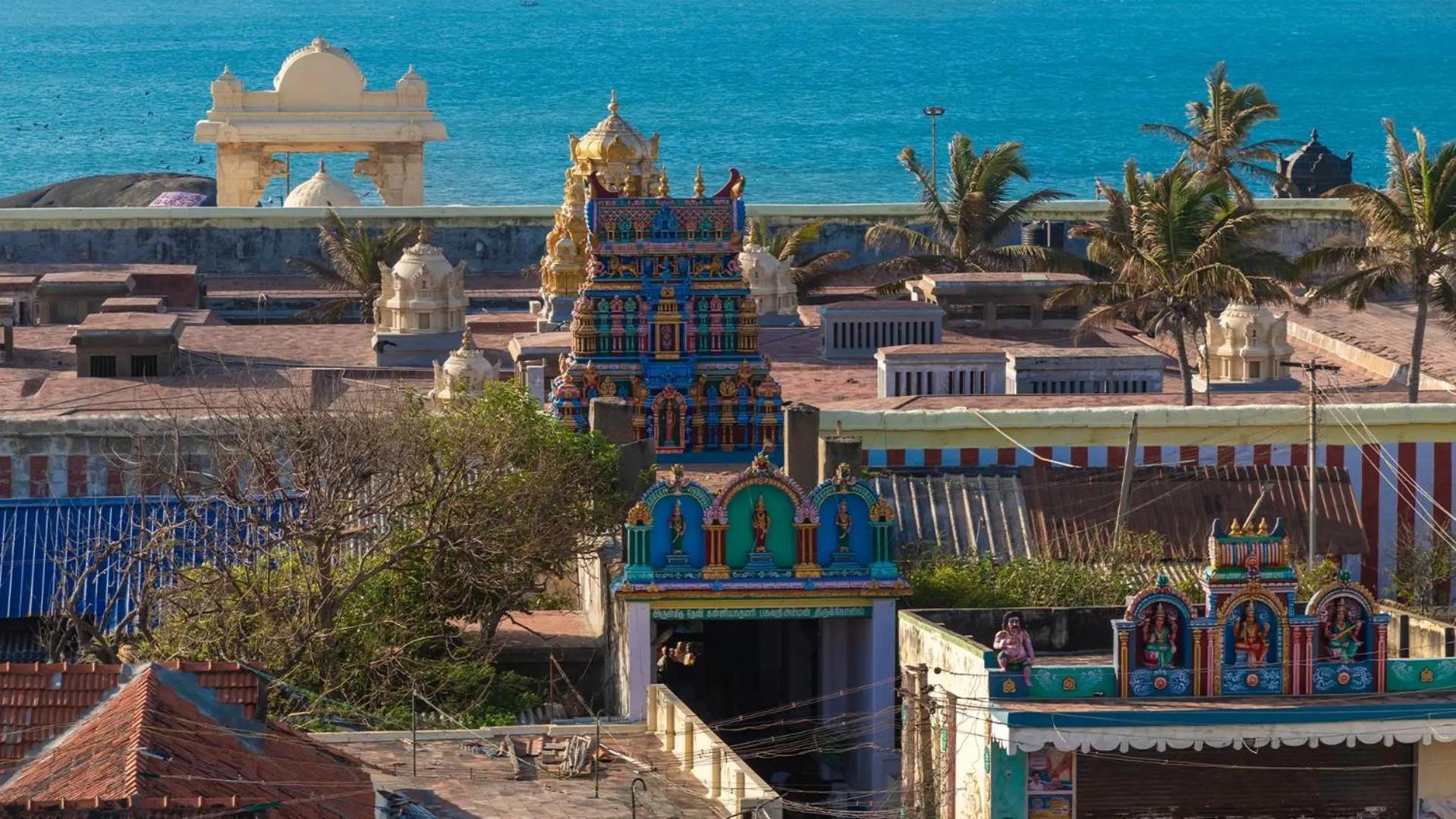 הוילה קניאקומרי Tamizh Nest - தமிழ்க்குடில் מראה חיצוני תמונה